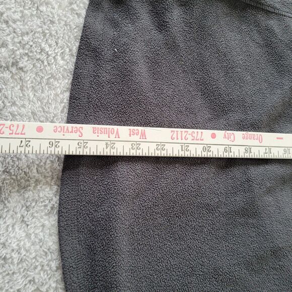 Indigo Fleece Vest Womens Large Gray Collared Outdoors Walking Biking Travel - Picture 7 of 9